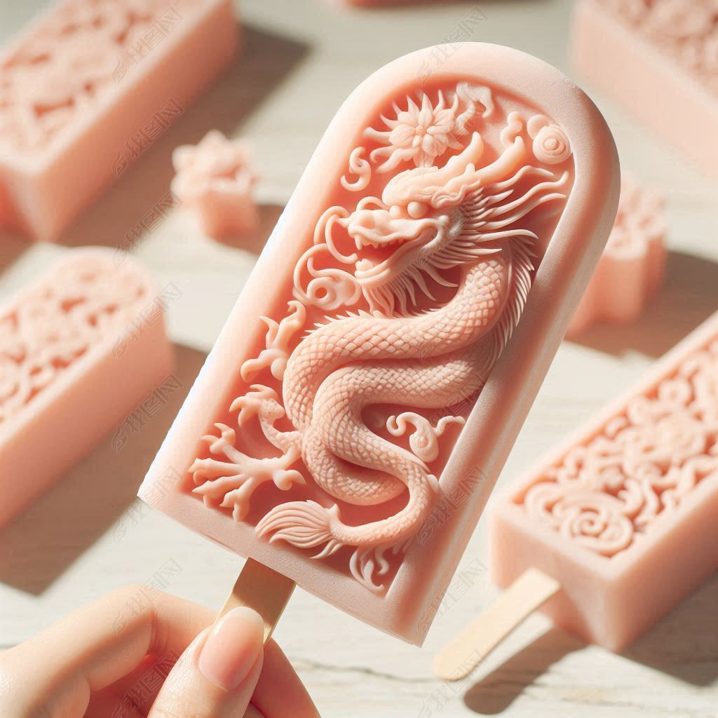 中国龙雪糕 夏日解暑的东方美学新潮流